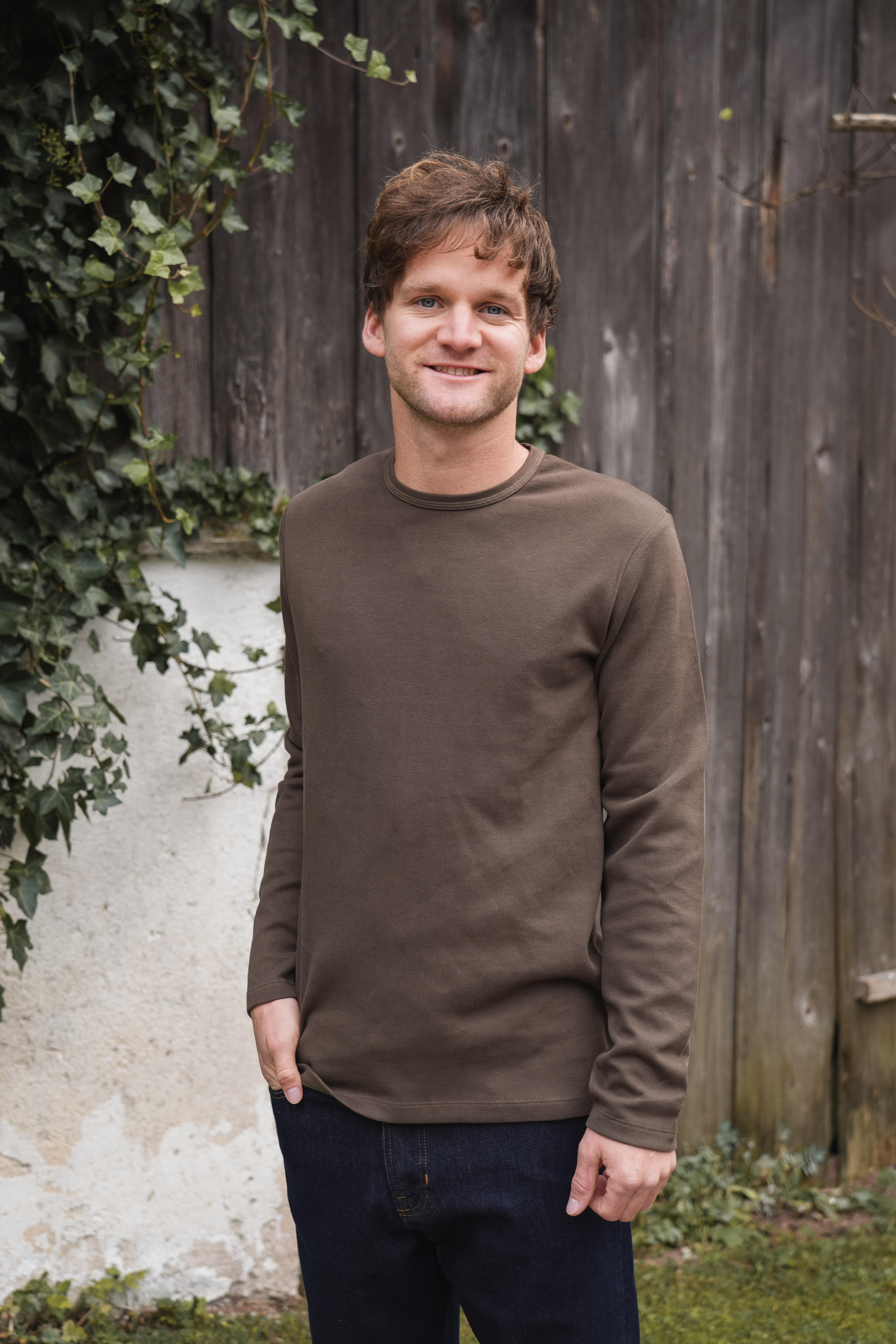 Basic Langarmshirt o-neck von Lindbergh 