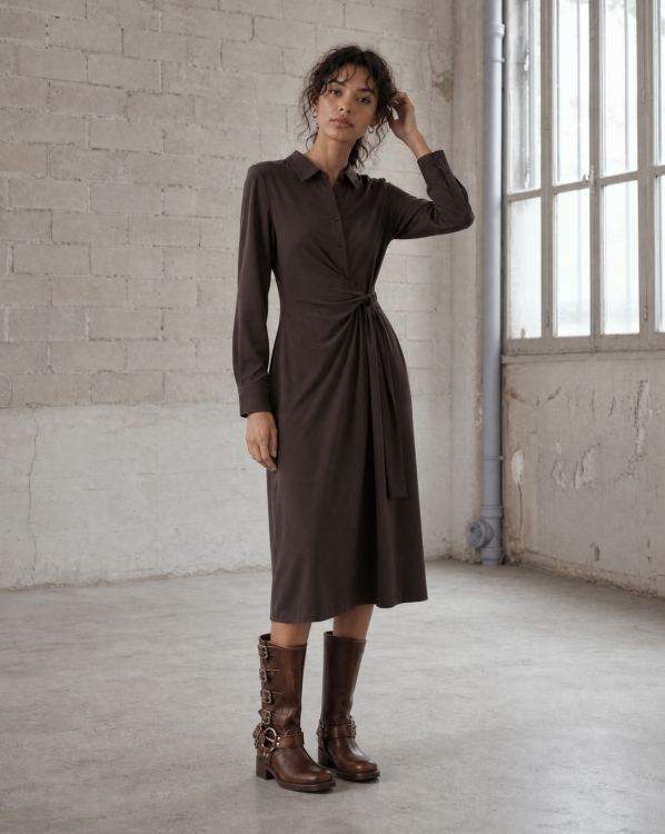 Technical Jersey Kleid von Jane Lushka 