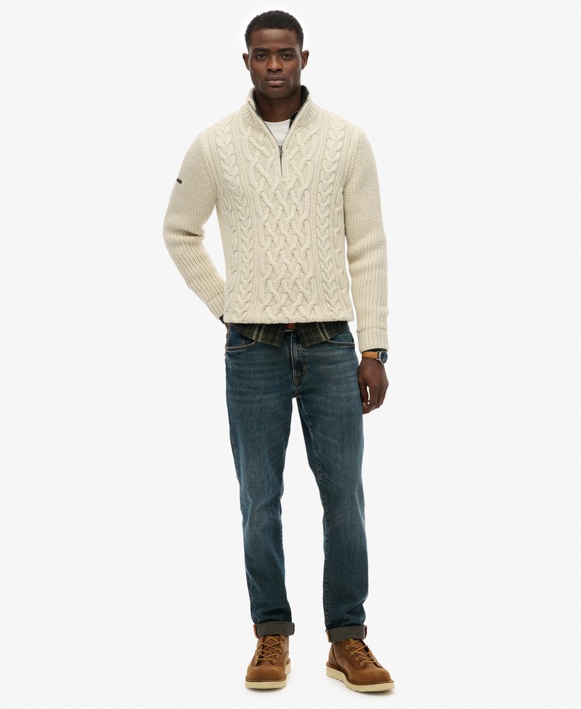 Zopfstrickpullover von Superdry 