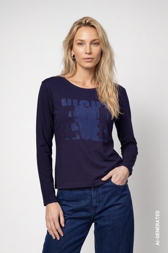 Langarmshirt von Monari 