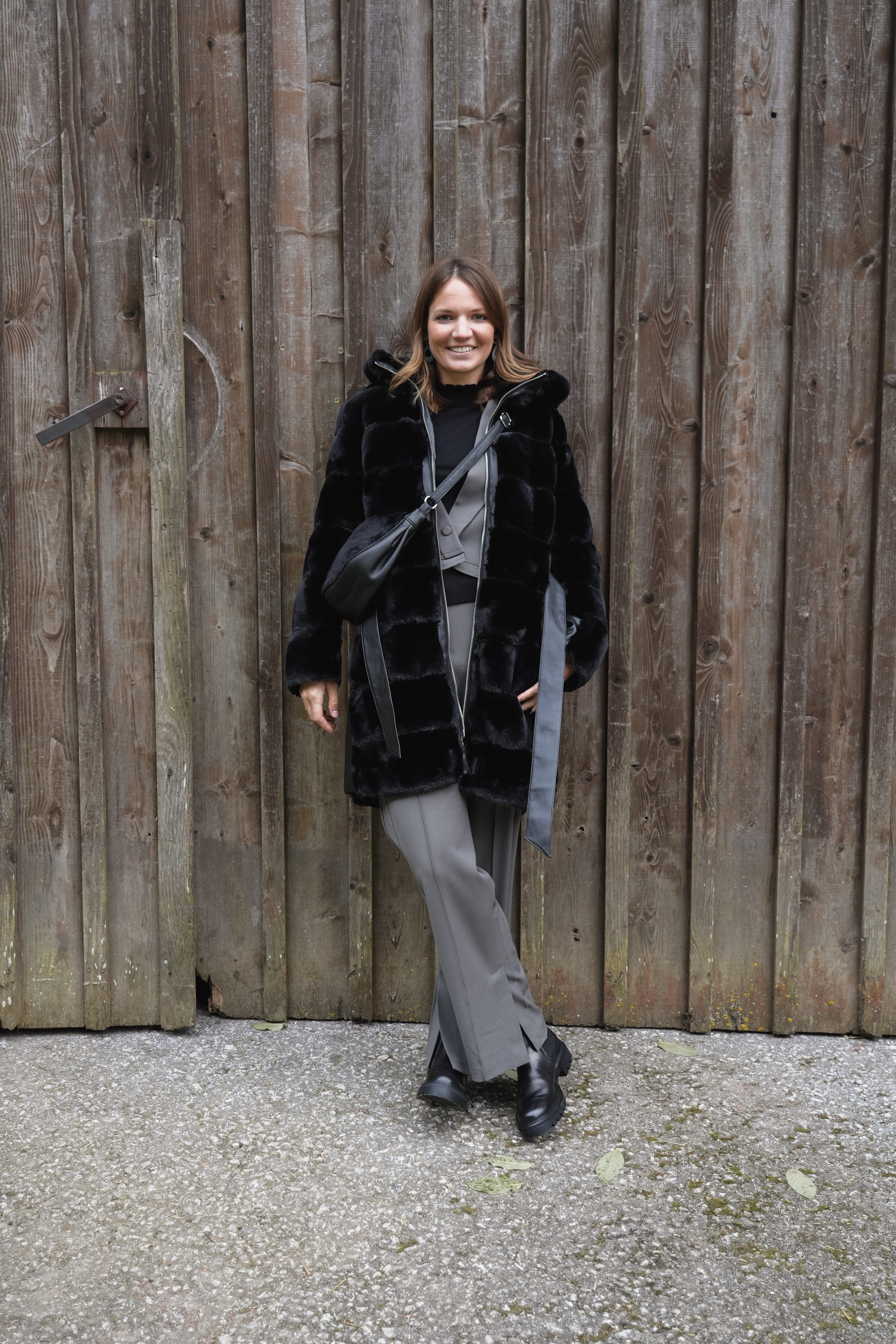 Weit geschnittene Hose von Yaya 