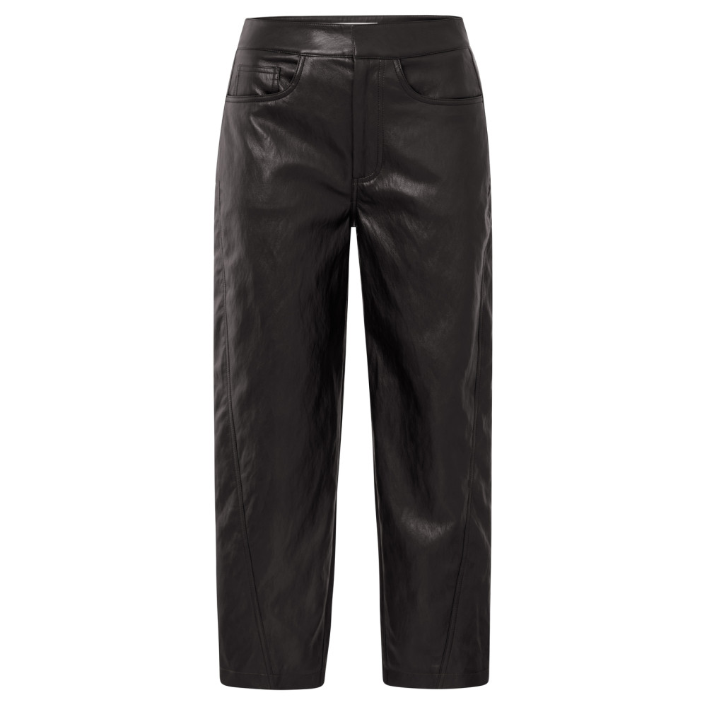 Hose aus Lederimitat von YAYA 