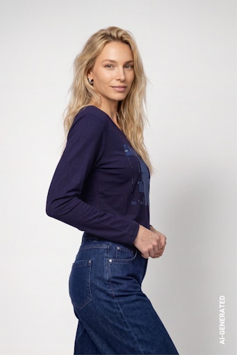 Langarmshirt von Monari 
