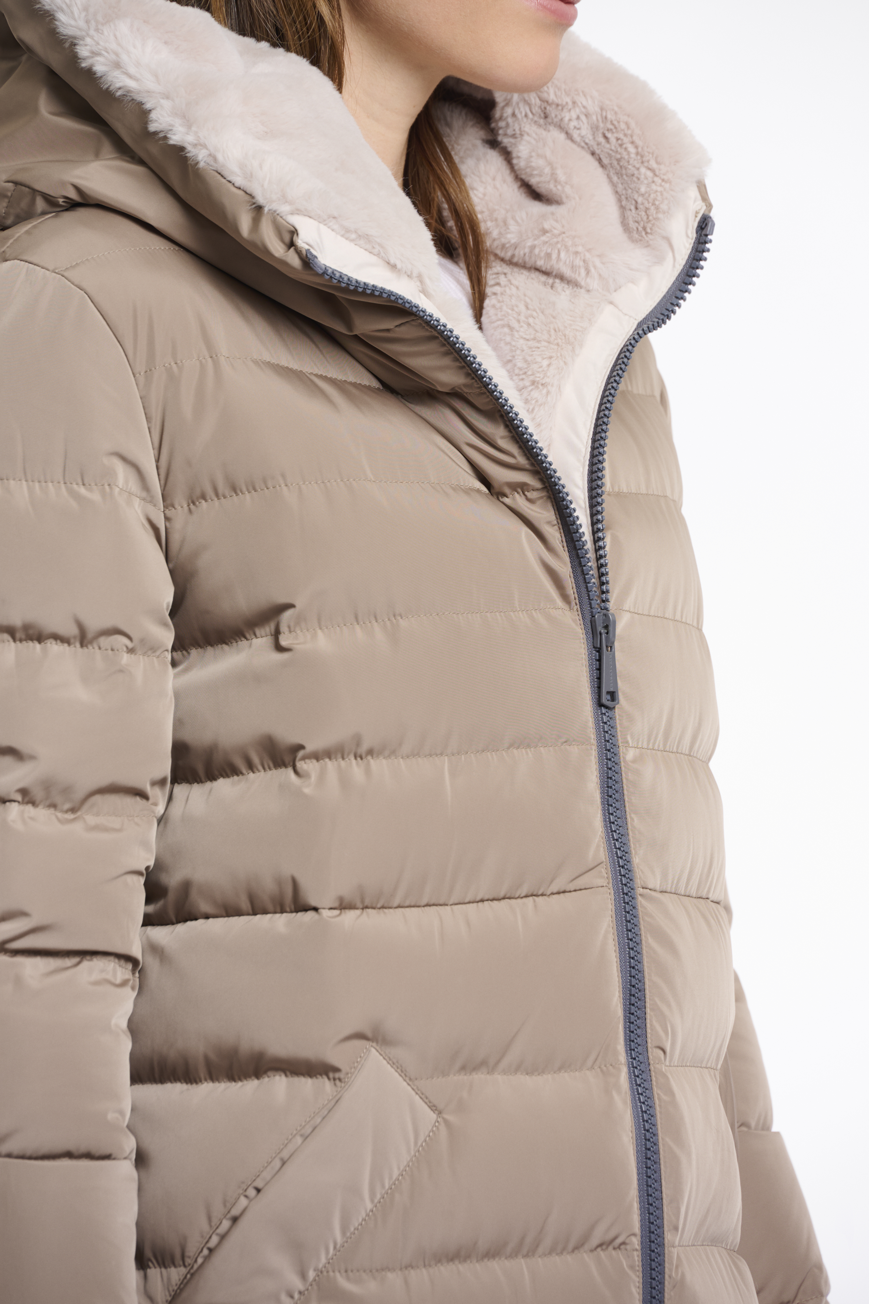 Steppmantel Keilafur von Rino&Pelle 