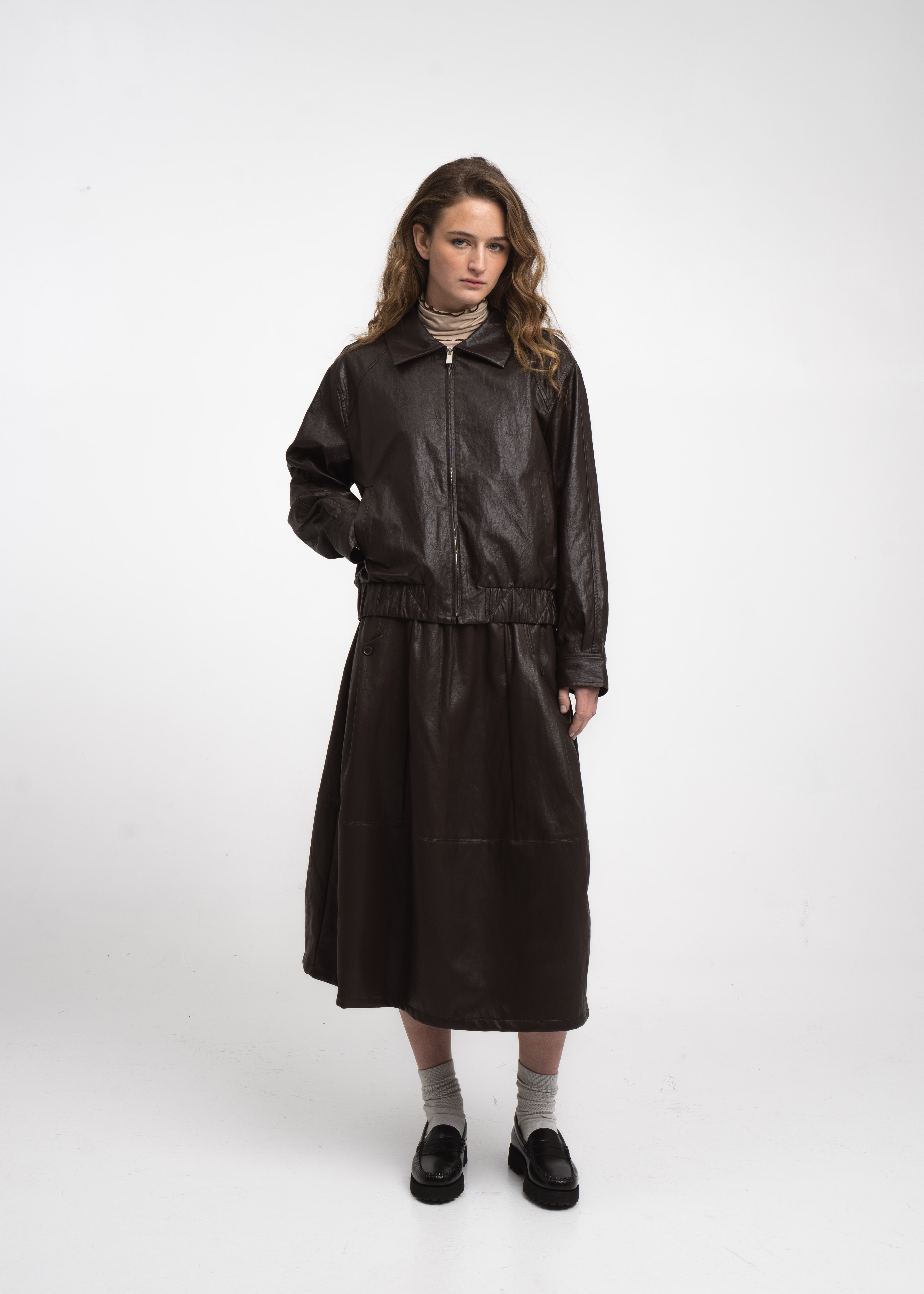 Eco Leder Jacke von Jane Lushka 