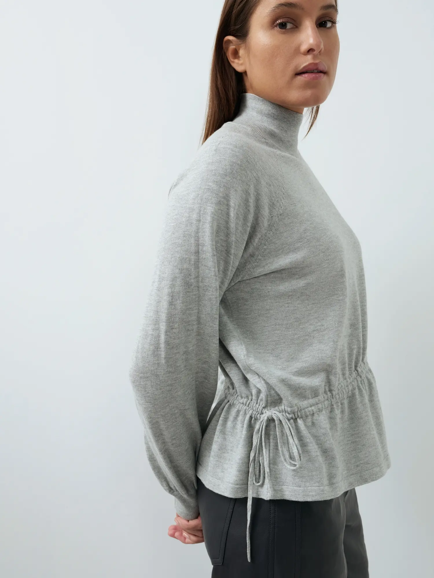 Pullover mit Taillenkordel von Yaya 