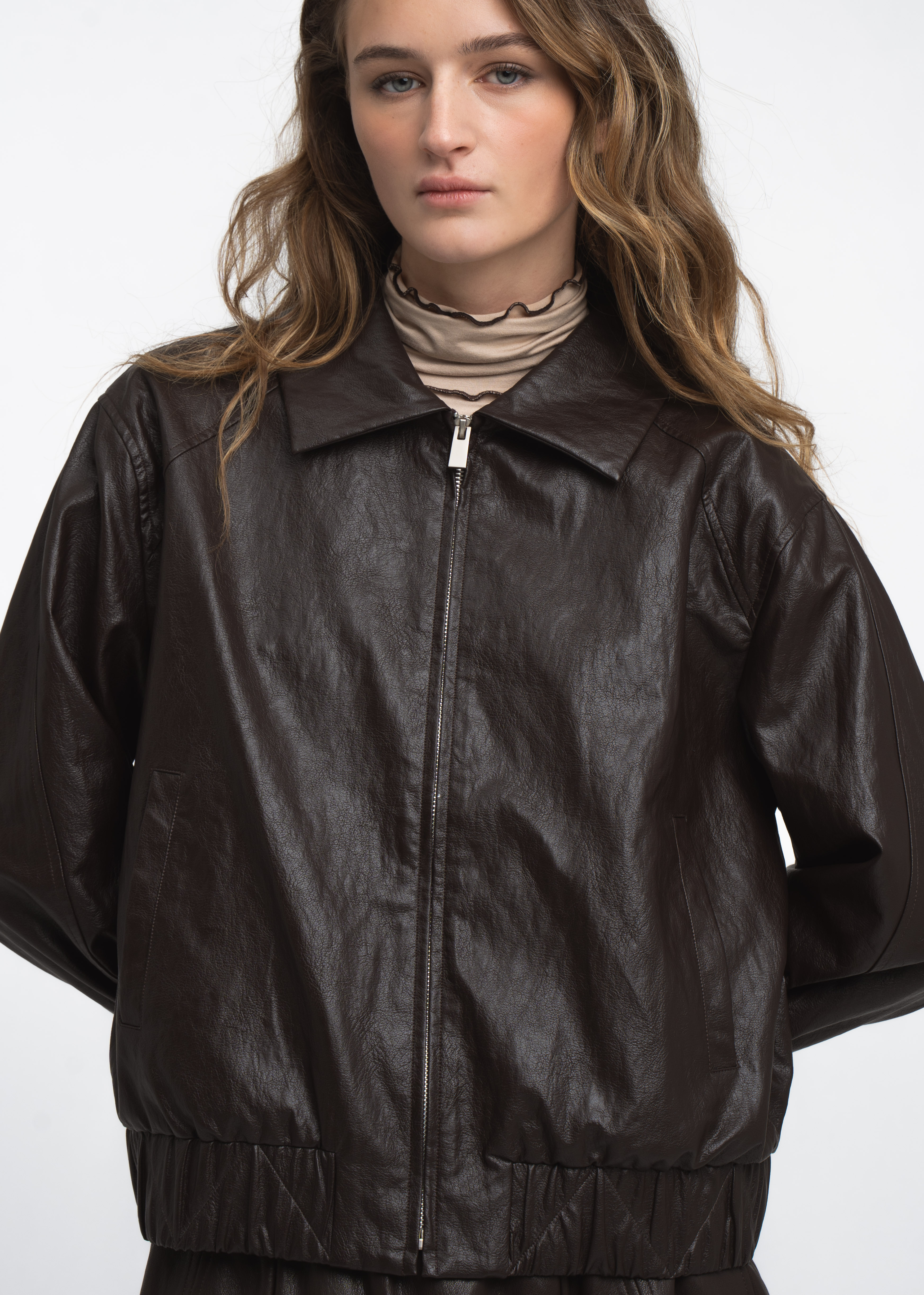 Eco Leder Jacke von Jane Lushka 