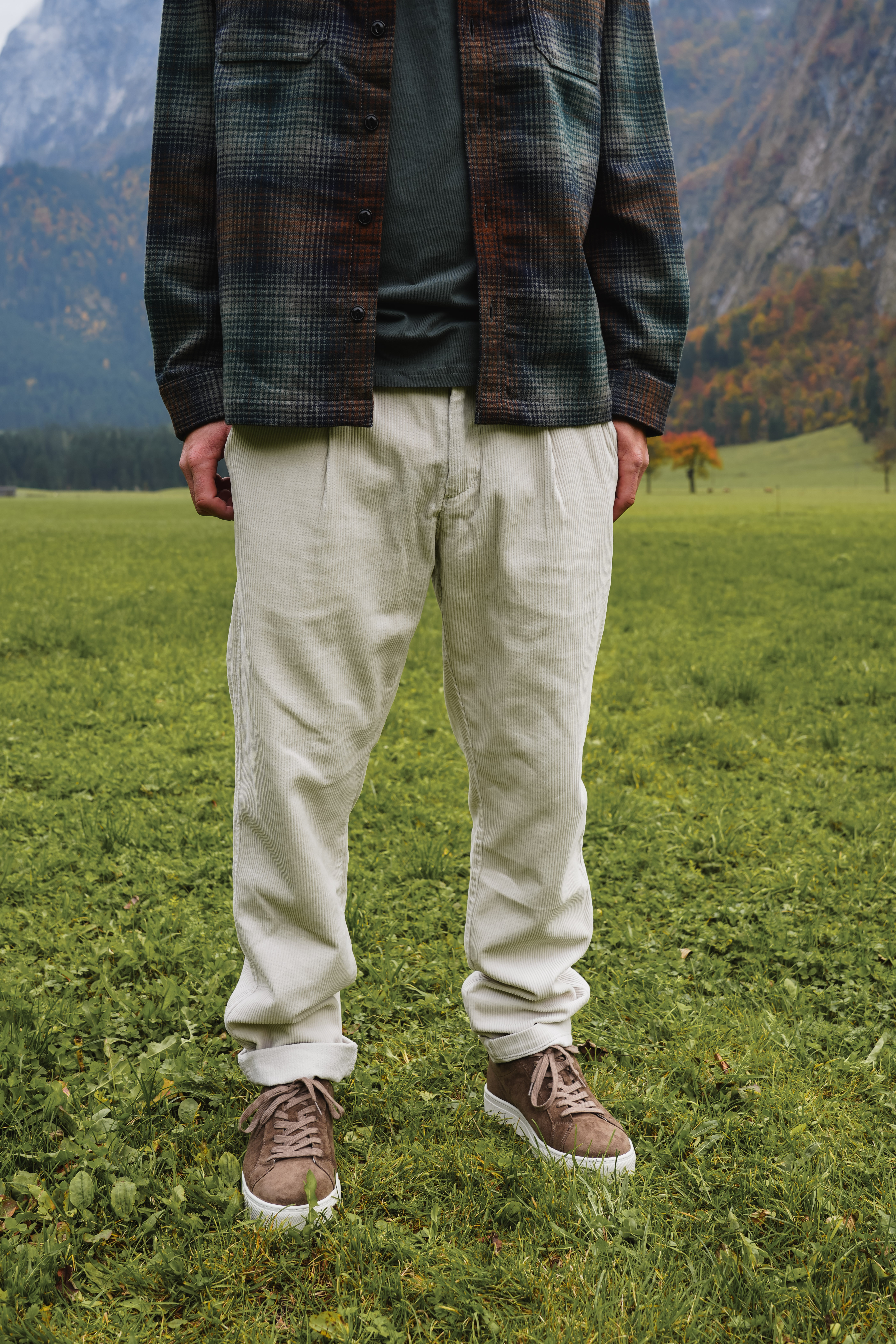 Cordhose Osby Pleats von Marc O'Polo 