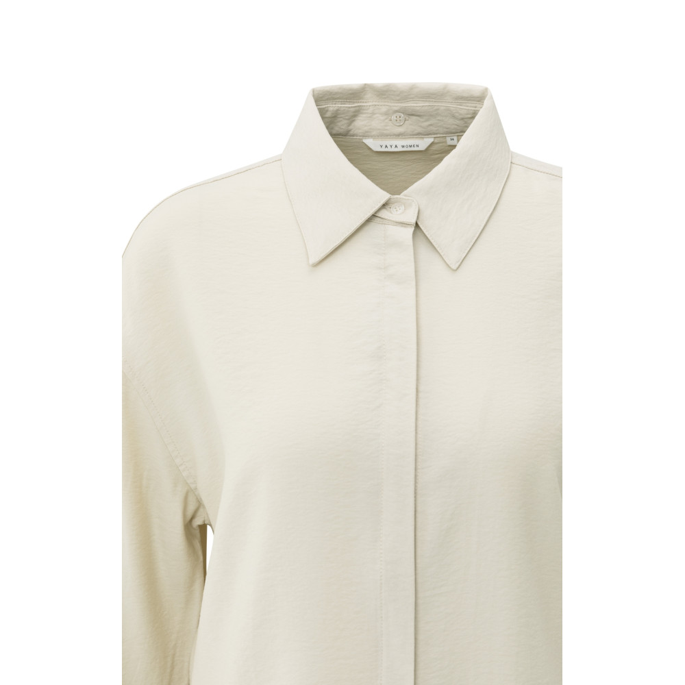 Lange Bluse mit Bündchen von Yaya