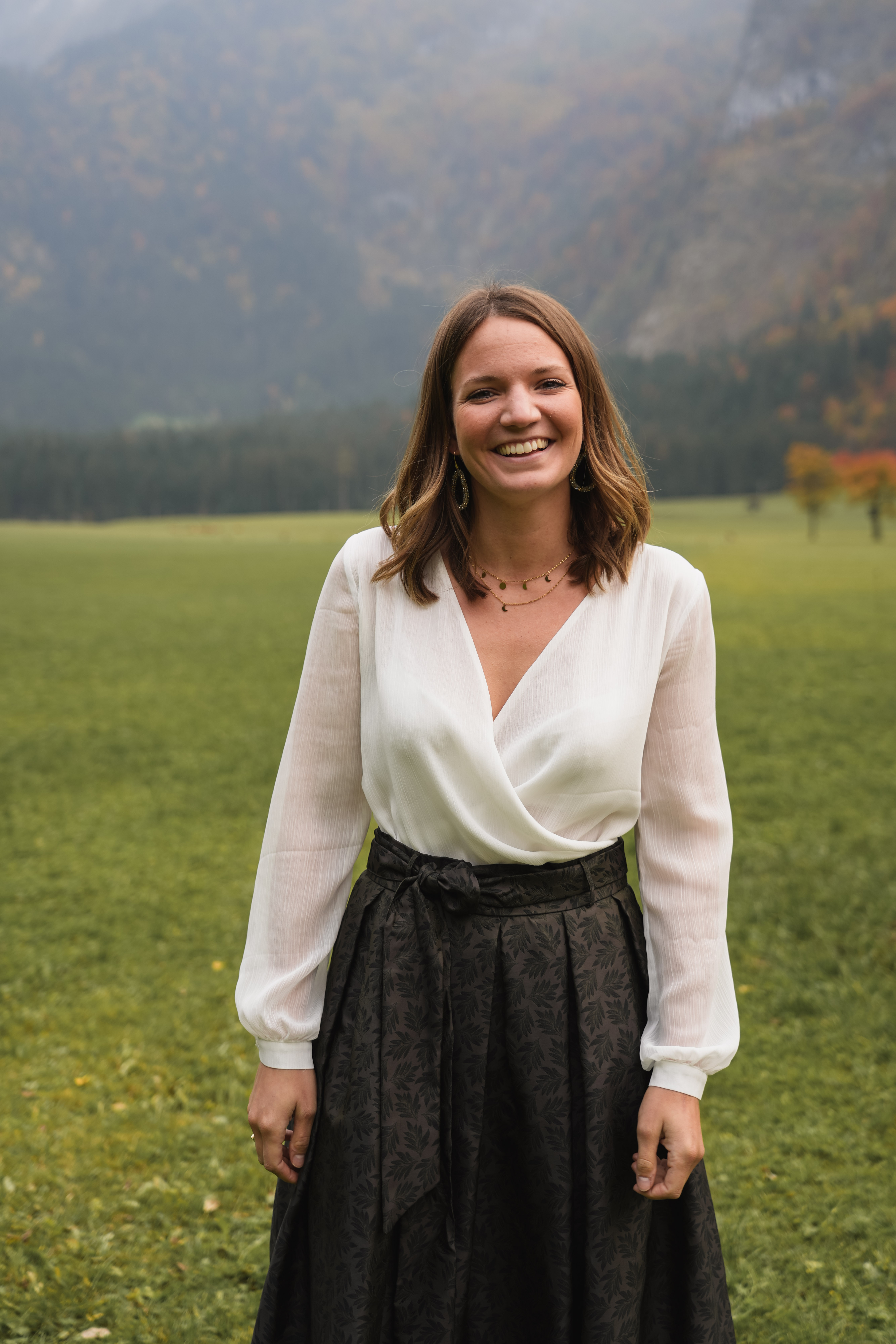 Elegante Body-Wickelbluse von Wenger