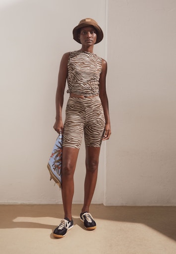 Zebraprint Short von Armedangels 