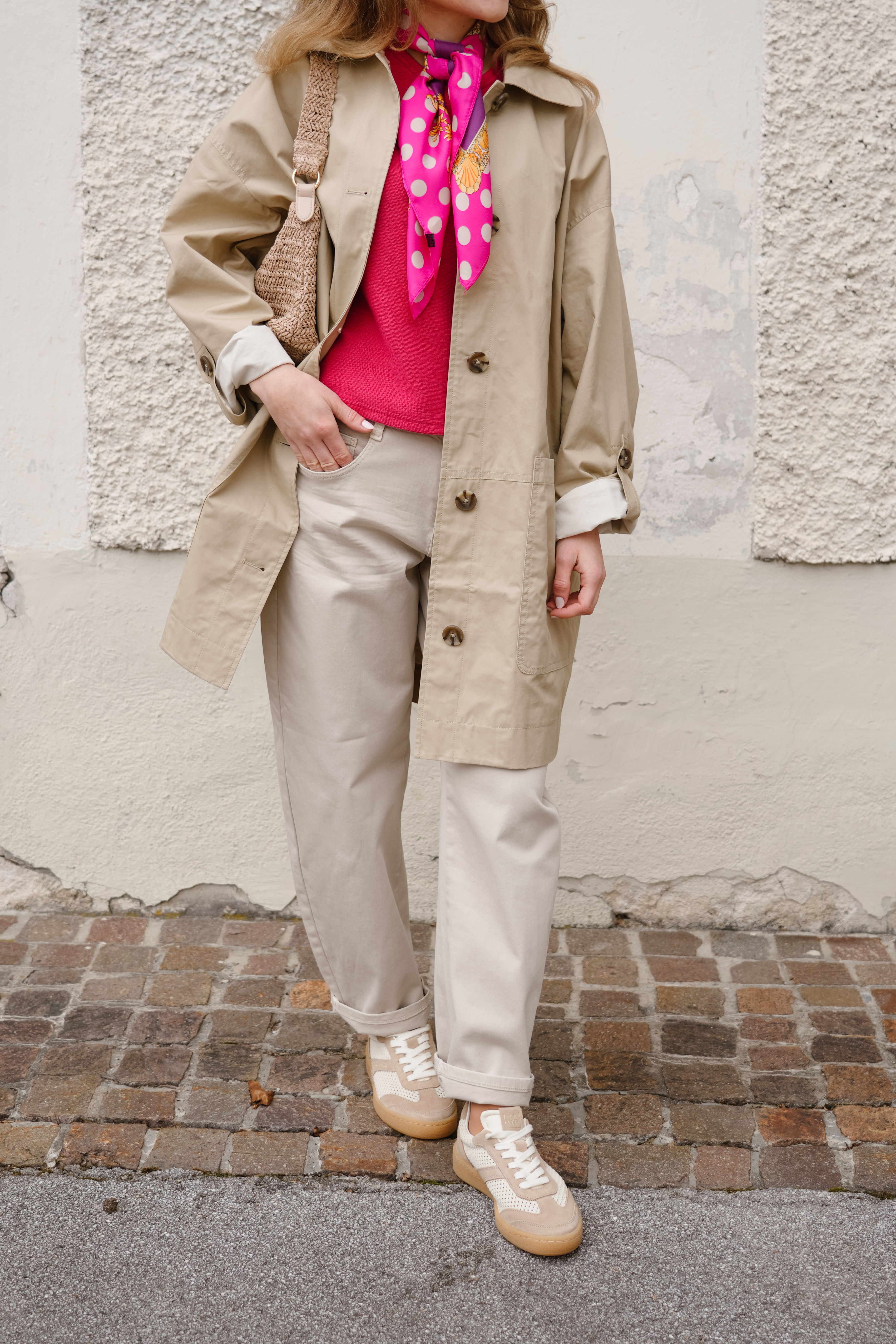 Oversize -Baumwolljacke von Yaya
